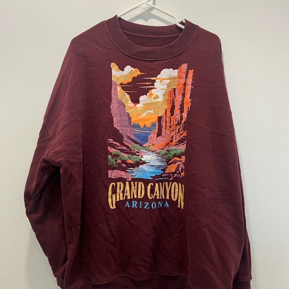 State of Mind Maroon Sweatshirt - Picture 1 of 2